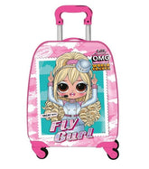 LOL Kids Luggage with Reusable Stickers 18inch TBT23LOFGKL410 - Colorland Toys